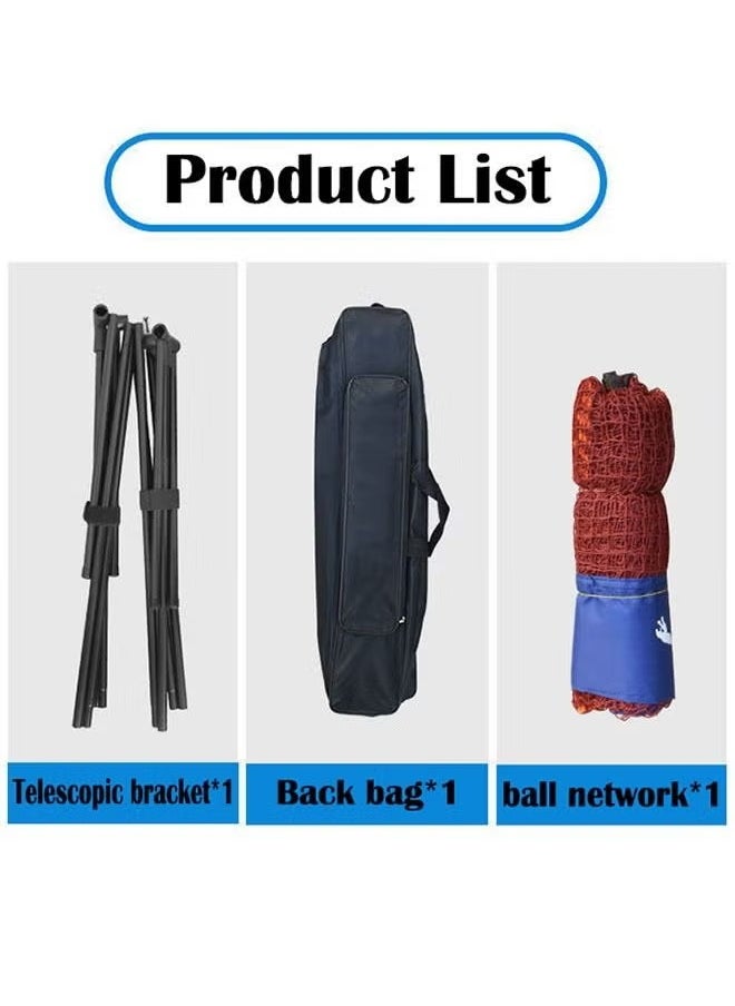 XiuWoo Portable Badminton Net Set for Badminton and Tennis 4.2 m  - Image 3