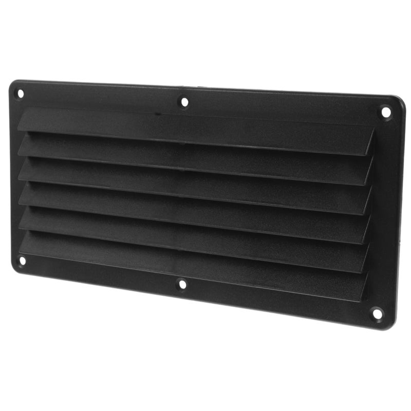 Black RV Air Vent Outlet Top Mounted Exhaust Louver for Truck Air Circulation - Image 2