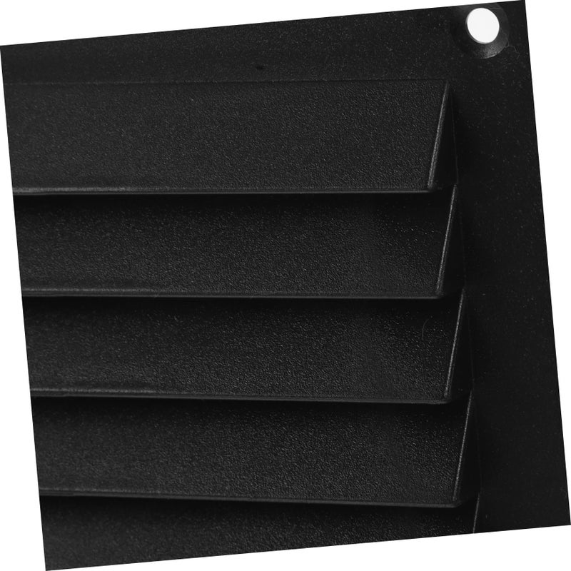 Black RV Air Vent Outlet Top Mounted Exhaust Louver for Truck Air Circulation - Image 4
