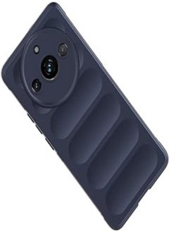 New Armor Shockproof Back Bumper Soft TPU Fundas Compatible with Realme 11 Pro Plus 5G (Sapphire)
