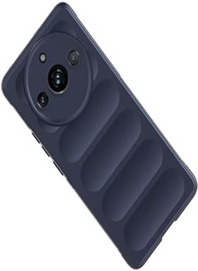 Generic - New Armor Shockproof Back Bumper Soft TPU Fundas Compatible with Realme 11 Pro Plus 5G (Sapphire) - Image 1