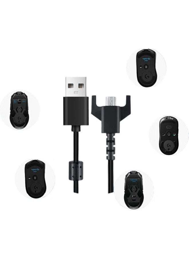 Win Potential Winpian Is Suitable For Logitech G Pro Wireless Mouse Charging Cable, Gpro/Gpw/G900/Gpx/G903/G403/G703 Data Cable, Usb Connection Cable, G Pro Wireless Gpw Second-Generation Accessories - Image 3