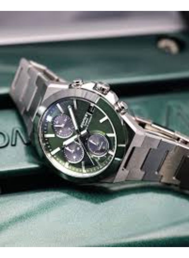 كاسيو ساعة كاسيو إيديفيس كرونوغراف تعمل بالطاقة الشمسية للرجال EFS-S650D-3ADF - Image 3