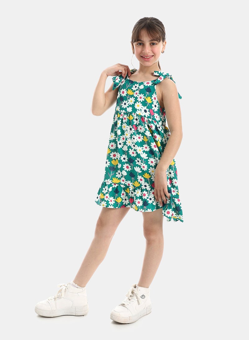 Andora Tie Shoulder Dress - Image 5