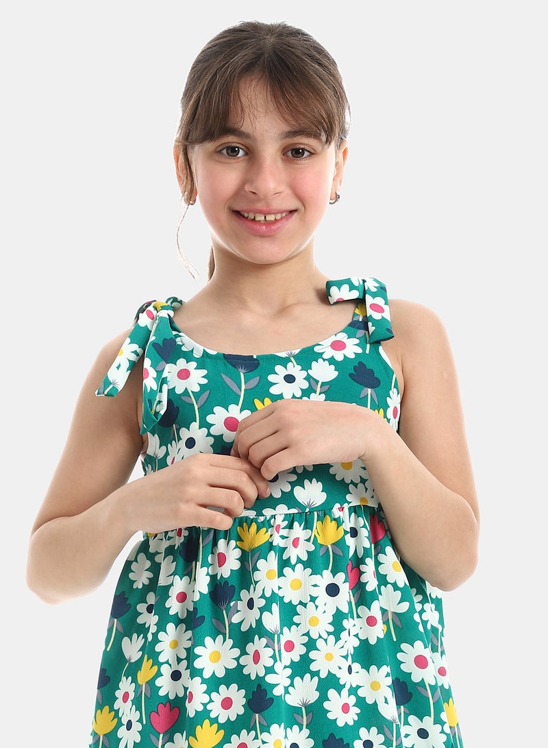 Andora Tie Shoulder Dress - Image 4