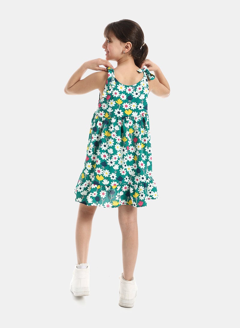 Andora Tie Shoulder Dress - Image 3