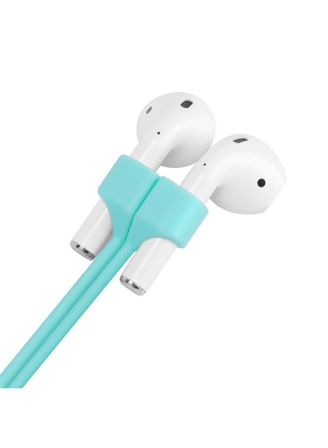 4 Pcs AirPods Strap 55cm, Soft Silicone Anti Lost Cord Silicone Sports Lanyard, Sports Lanyard and Ear Hook for Wireless Bluetooth Earphone - Image 5