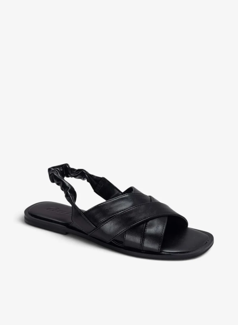 Bata Cross Strap Slingback Sandals
