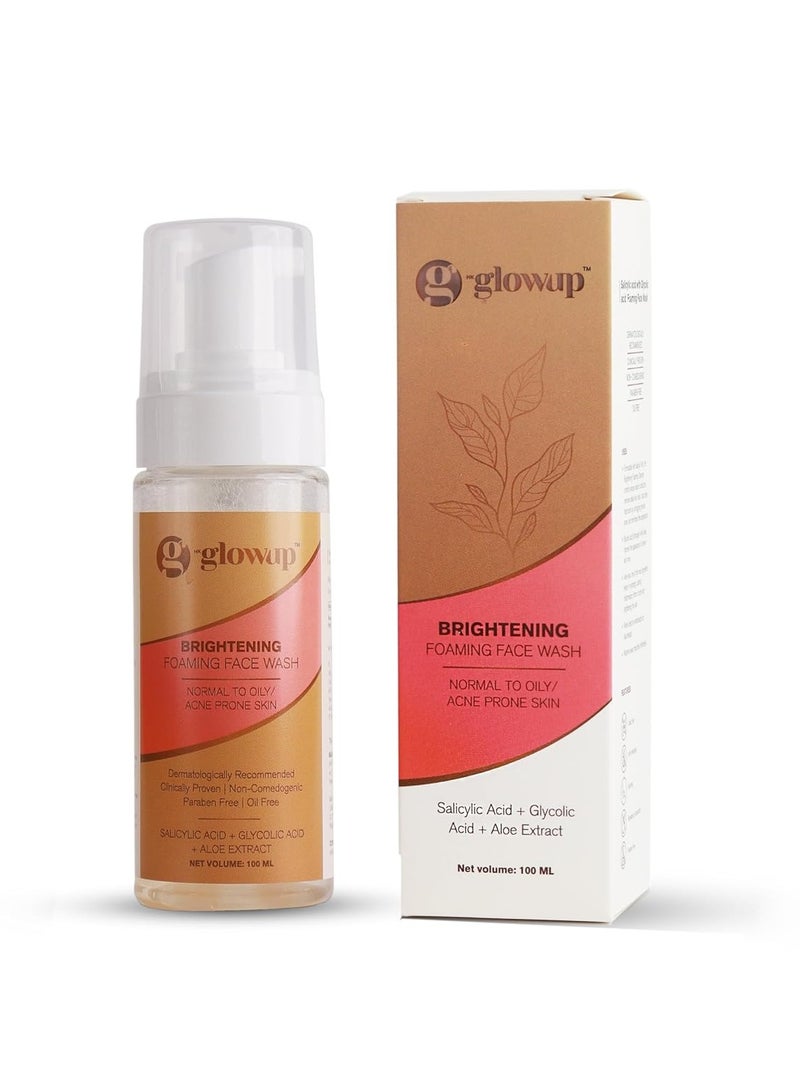 Glow HK Glowup Brightening Foaming Face wash 100ML - Image 1
