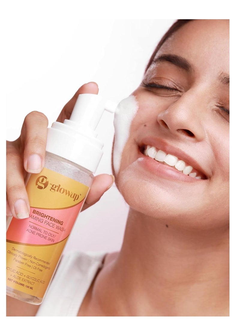 Glow HK Glowup Brightening Foaming Face wash 100ML - Image 3