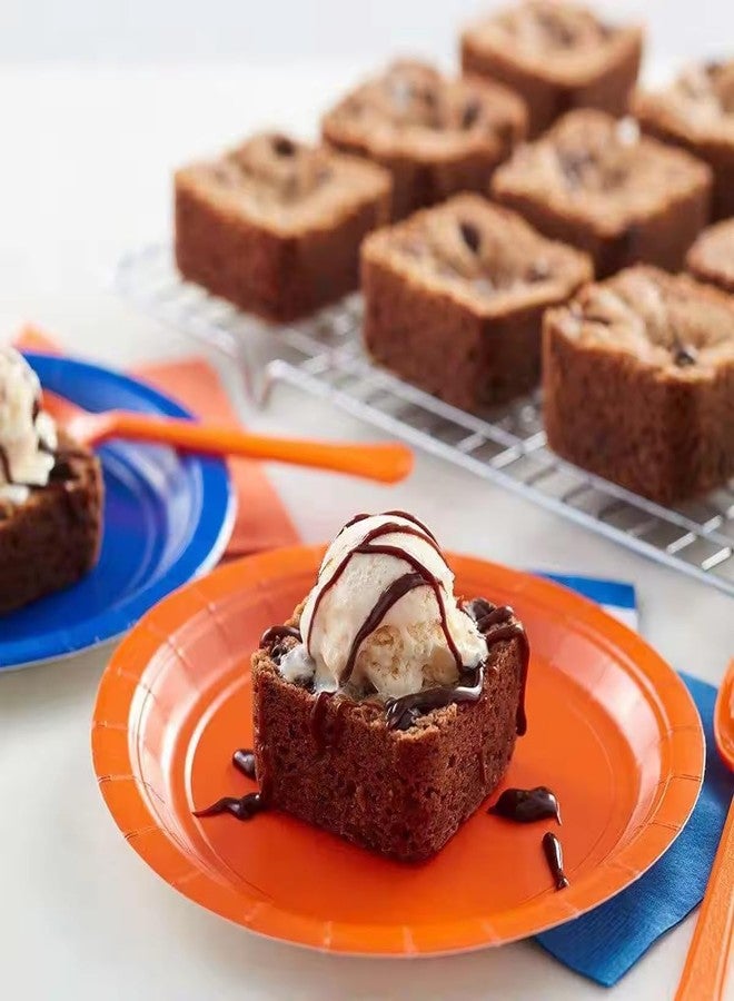 SHOAIB Brownie Tray Loaf Pan 6cavity Square Shape Baking Tray for Muffins and Cupcakes Brownie Cake pan mini loaf pan - Image 5