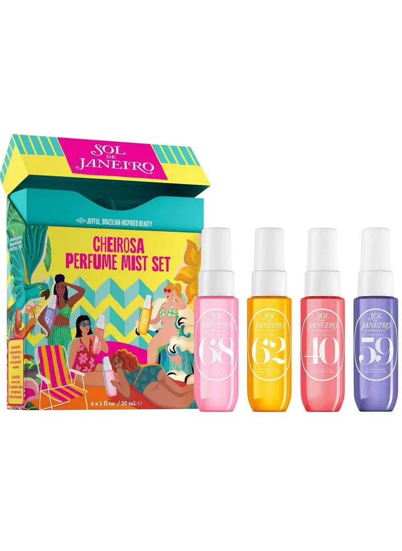 Sol de Janeiro Cheirosa Perfume Set 4 Pieces 30ml*4  - Image 1