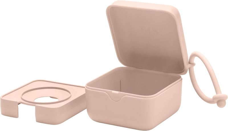 BIBS Blush Pacifier Box with Strap - Image 4