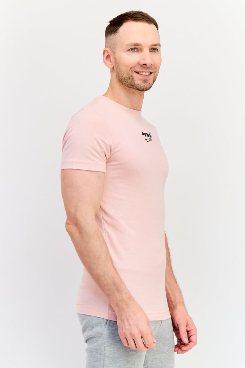 PUMA Men Slim Fit Short Sleeves Outdoor T-shirt, Baby Pink - Image 2
