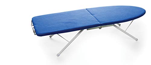 Camco Folding Ironing Board- Easily Folds for Convenient Storage After Each Use Perfect for Traveling, RVs and Campers- (43904), Blue and White - Image 3