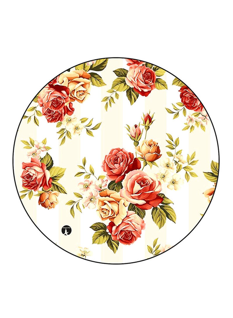 RKN Flowers Printed Mouse Pad Multicolour