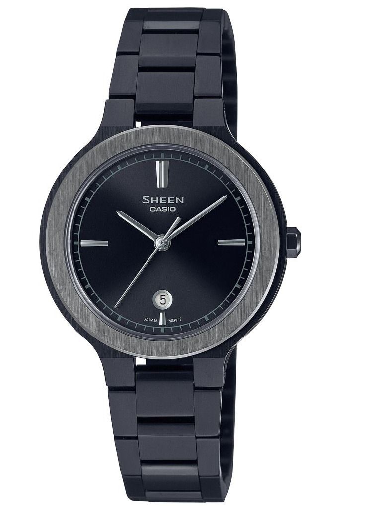 CASIO SHEEN Women Analog Watch SHE-4559BD-1AUDF - Image 1