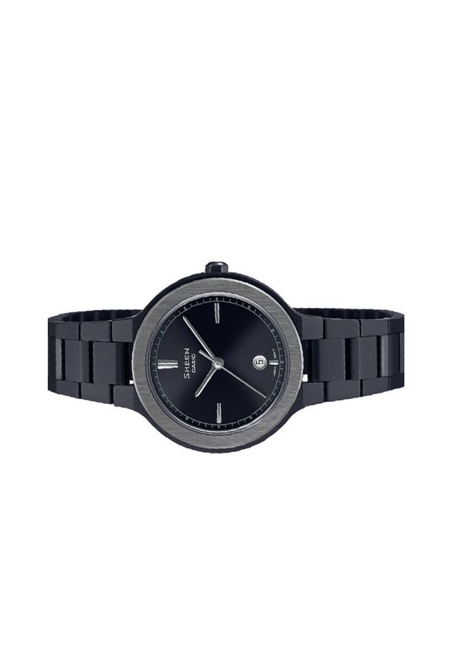 CASIO SHEEN Women Analog Watch SHE-4559BD-1AUDF - Image 3