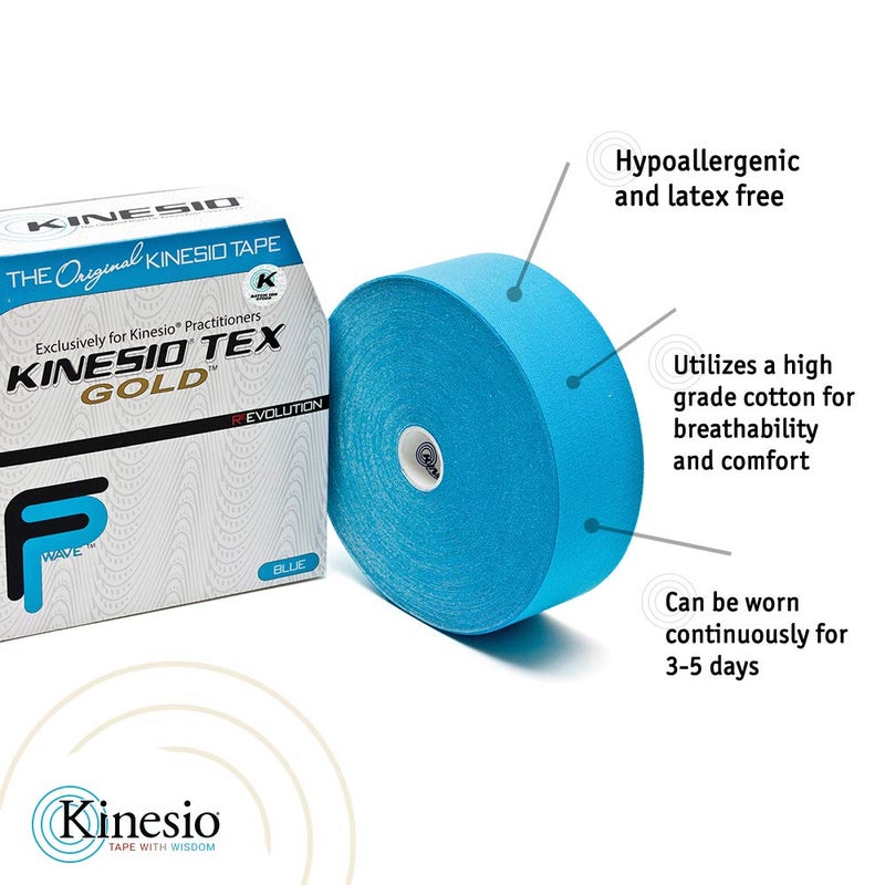 كينيسيو Kinesio Taping - Text Athletic Tape Tex Tex Gold FP - Bulk Roll - Red - 2 in. x 103 ft - Image 3