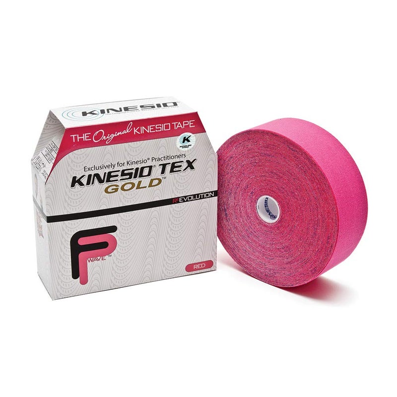 كينيسيو Kinesio Taping - Text Athletic Tape Tex Tex Gold FP - Bulk Roll - Red - 2 in. x 103 ft - Image 1