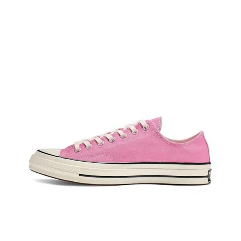 Meiqi Kuang Wei Putian Pure 1970S Canvas Shoes Retro Men'S And Women'S Low-Top Board Shoes Korean Couple'S Student Shoes - Image 1