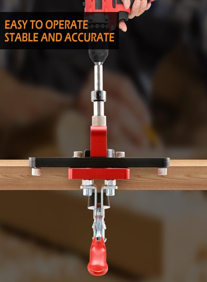 BEAMNOVA 35mm Hinge jig hinge,Drilling Hole Puncher Hinge Jig Drill Guide Locator,Cabinet Hinge Jig for Door Cabinets Hinges Mounting - Image 5