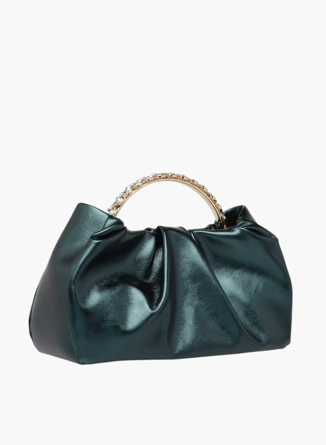 Flora Bella By Shoexpress Women Solid Crossbody Bag with Detachable Strap
