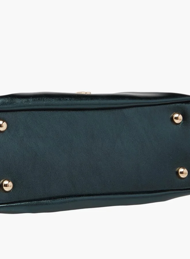 Flora Bella By Shoexpress Women Solid Crossbody Bag with Detachable Strap
