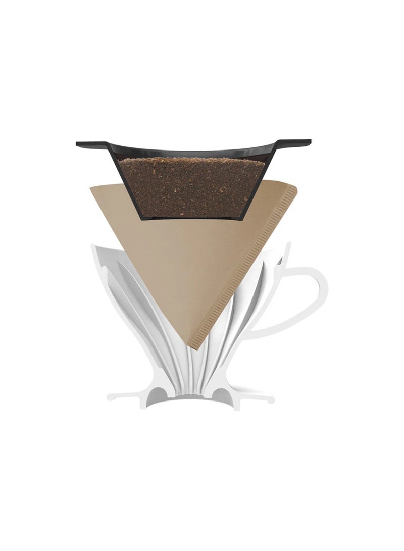 Hario W60 Coffee Dripper, One Size, White - Image 3