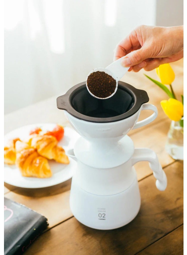 Hario W60 Coffee Dripper, One Size, White - Image 5