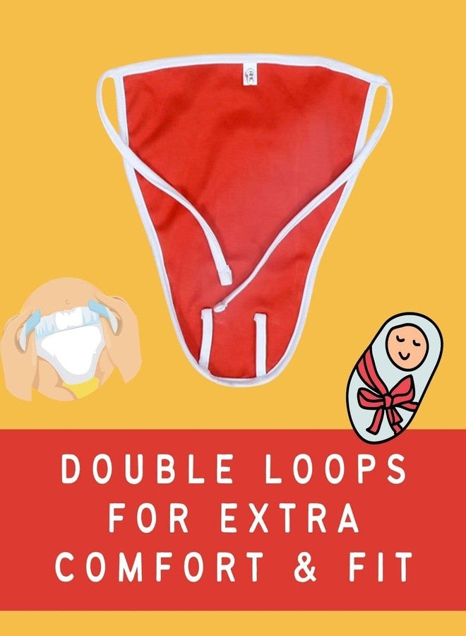 AHC ZIKKU Baby's Washable Multicolor Cotton Nappies/Langot for 0-6 Months Baby (Pack of 6) - Image 5