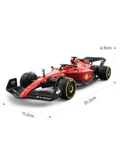 RASTAR Ferrari F1-75 Model RC Car, 1/18 Scale 2022 Ferrari Formula 1 Remote Control Car F1 Racing Car, Raced by Charles Leclerc + Carlos Sainz  - Image 2