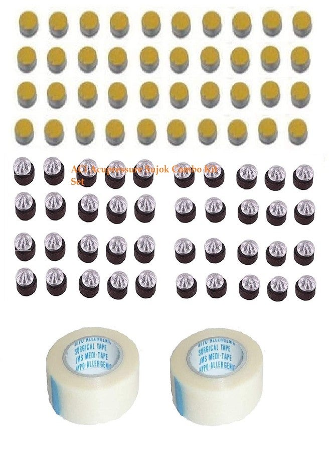 ACi Acupressure Sujok Therapy Kit (Byol Magnet 40pcs + Star Magnet 40pcs + Paper Tape 2pcs) - Image 1