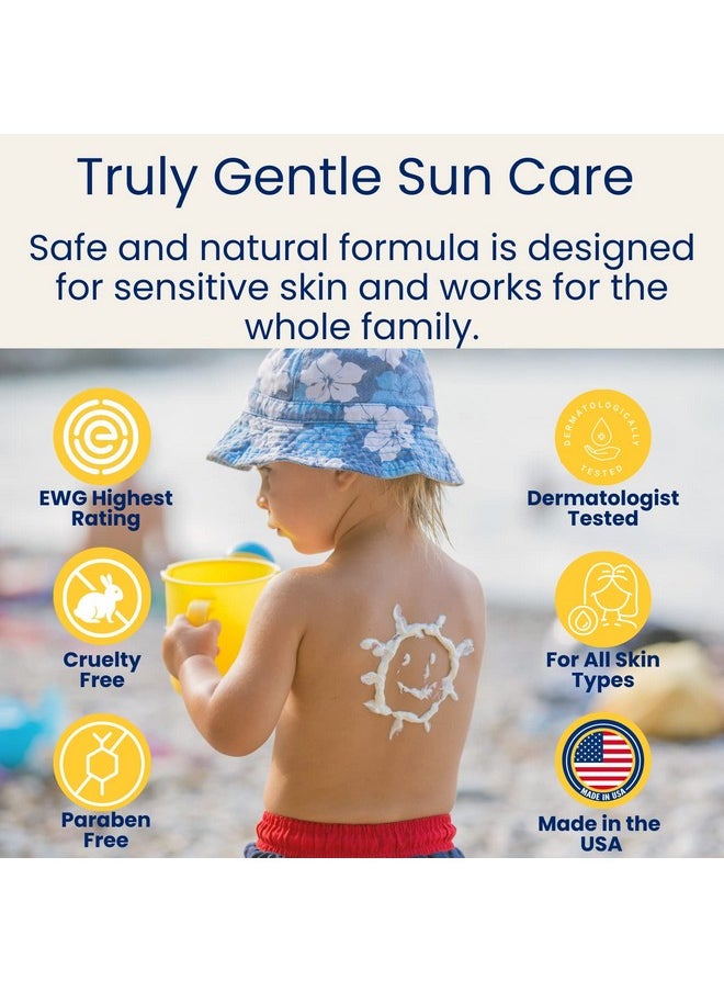 TruKid - Sport Sunscreen Spf 30 Kids & Baby Sunscreen For Face & Body, Reef Safe Sunscreen, Water Resistant, Sunblock Protection For Sensitive Skin, Unscented 3.4Oz - Image 1