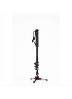 Video Monopod XPRO+, 4-Section Aluminium Camera and Video Support Rod with Fluid Base, Photography Accessories for Content Creation, Video, Vlogging