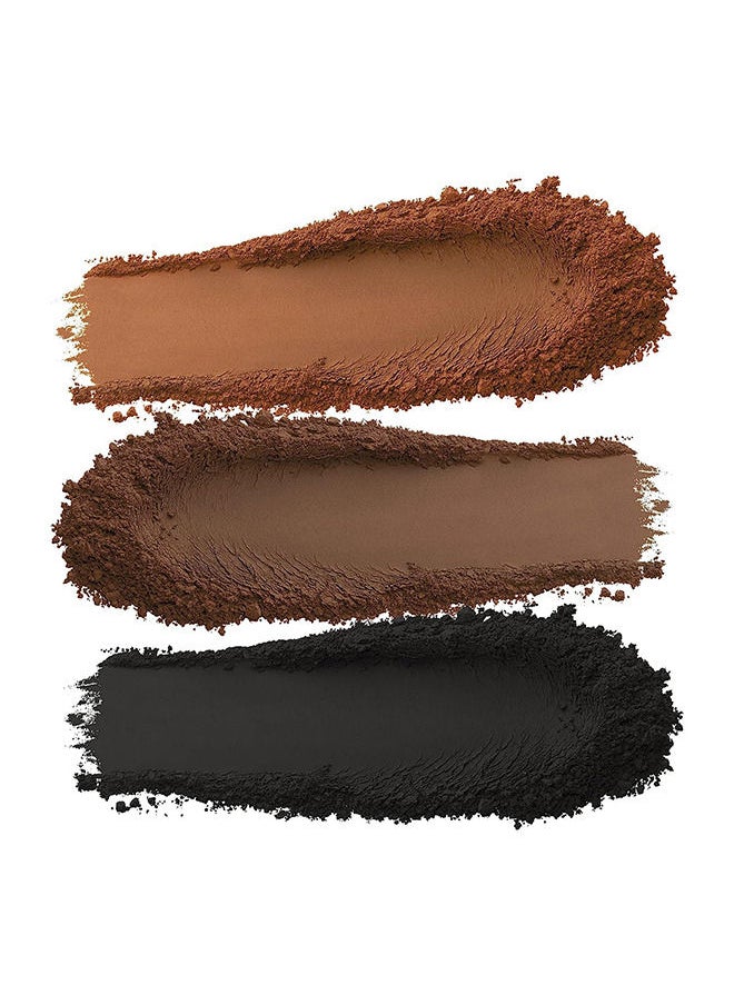 3 Color Eyebrow Powder Palette Set, Waterproof Powder Eyebrow Makeup, Brow Definer Powder Eyebrow Filler to Shape Perfect Brow