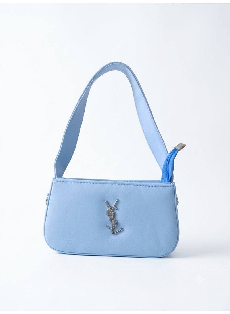Women's Leather Handbag,Fashion Small Shoulder Bag Top Handle (Lebanon)