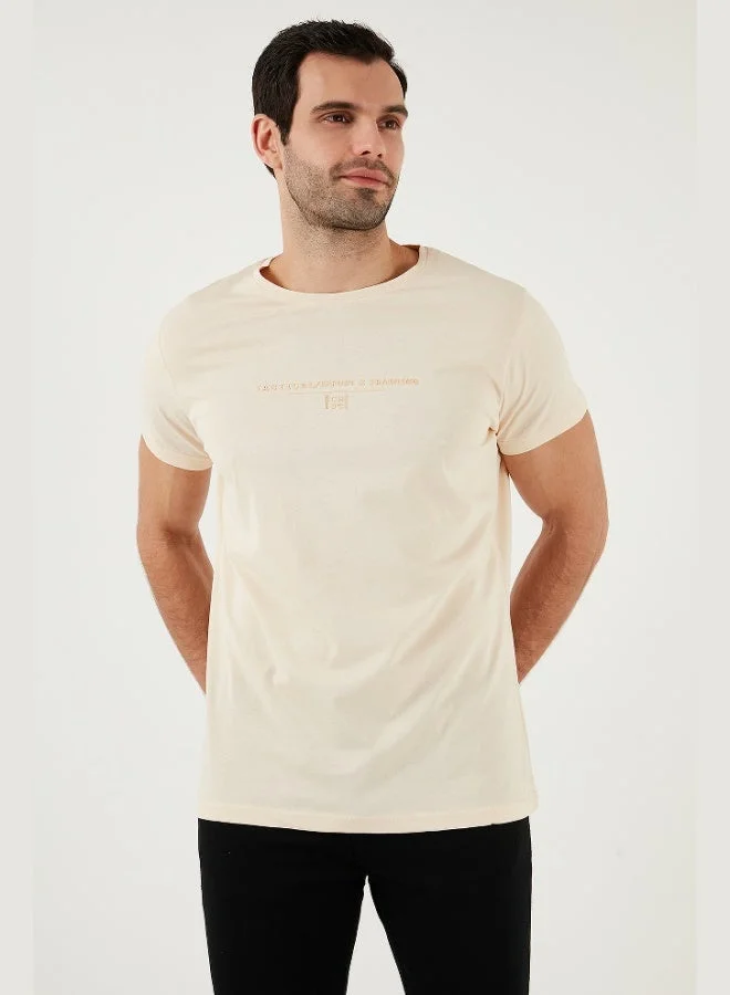 Buratti  Buratti Cotton Slim Fit Crew Neck T Shirt Men's T SHIRT 541TACTICAL for Men | Best Price UAE