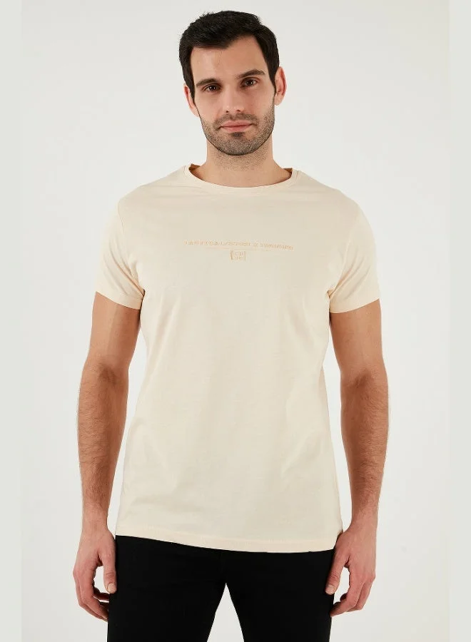 Buratti  Buratti Cotton Slim Fit Crew Neck T Shirt Men's T SHIRT 541TACTICAL for Men | Best Price UAE