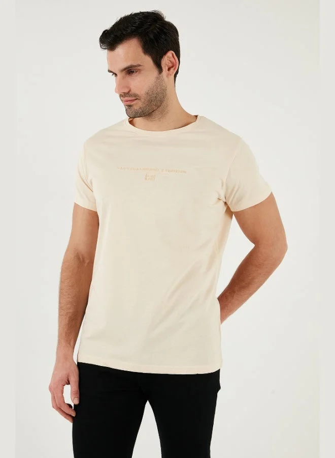 Buratti  Buratti Cotton Slim Fit Crew Neck T Shirt Men's T SHIRT 541TACTICAL for Men | Best Price UAE