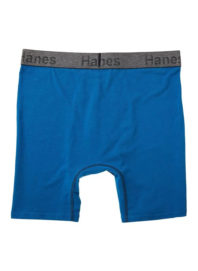 هينز Hanes Mens 3 Pack Comfort Flex Fit Ultra Soft Stretch Boxer Brief