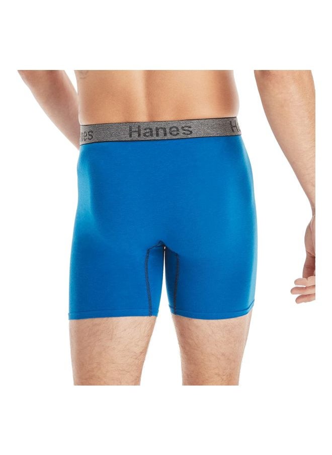 Hanes ملابس داخلية رجالي من Hanes مكونة من 3 قطع مريحة ومرنة وفائقة النعومة ومطاطة  - Image 4