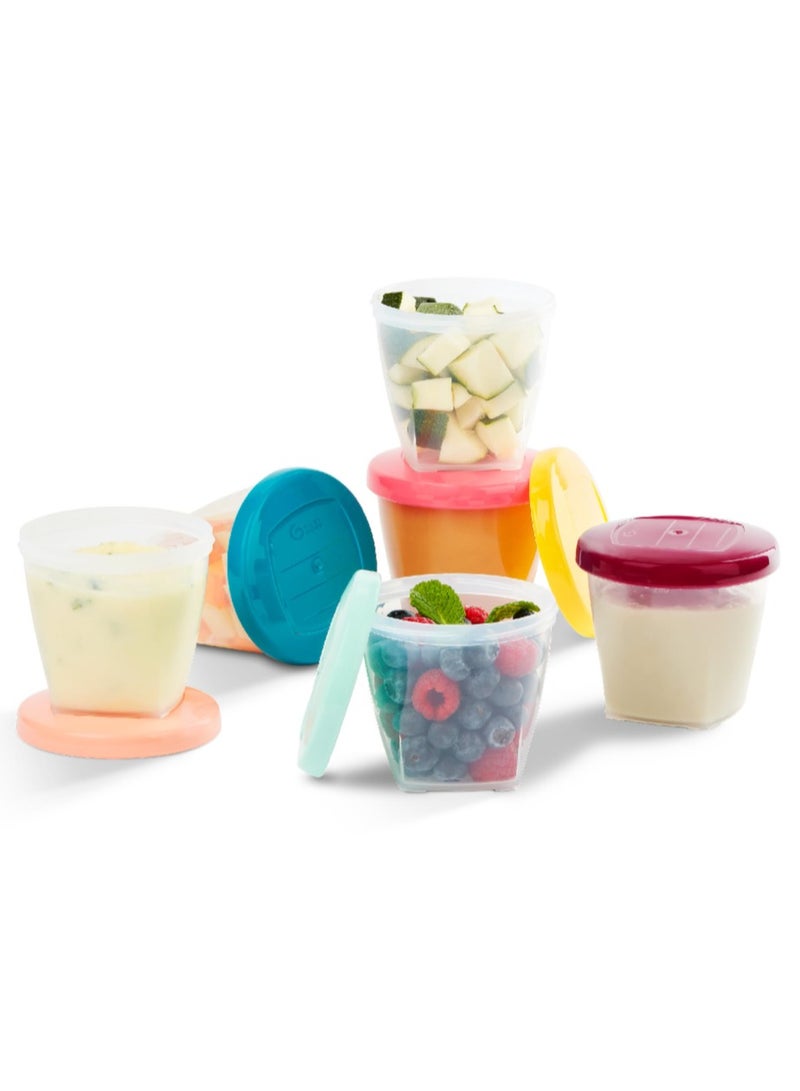 babymoov Leak Proof Storage Bowls Bpa Free Containers With Lids Ideal to Store Baby Food or Snacks for Toddlers Pick Your Set Size - Image 1