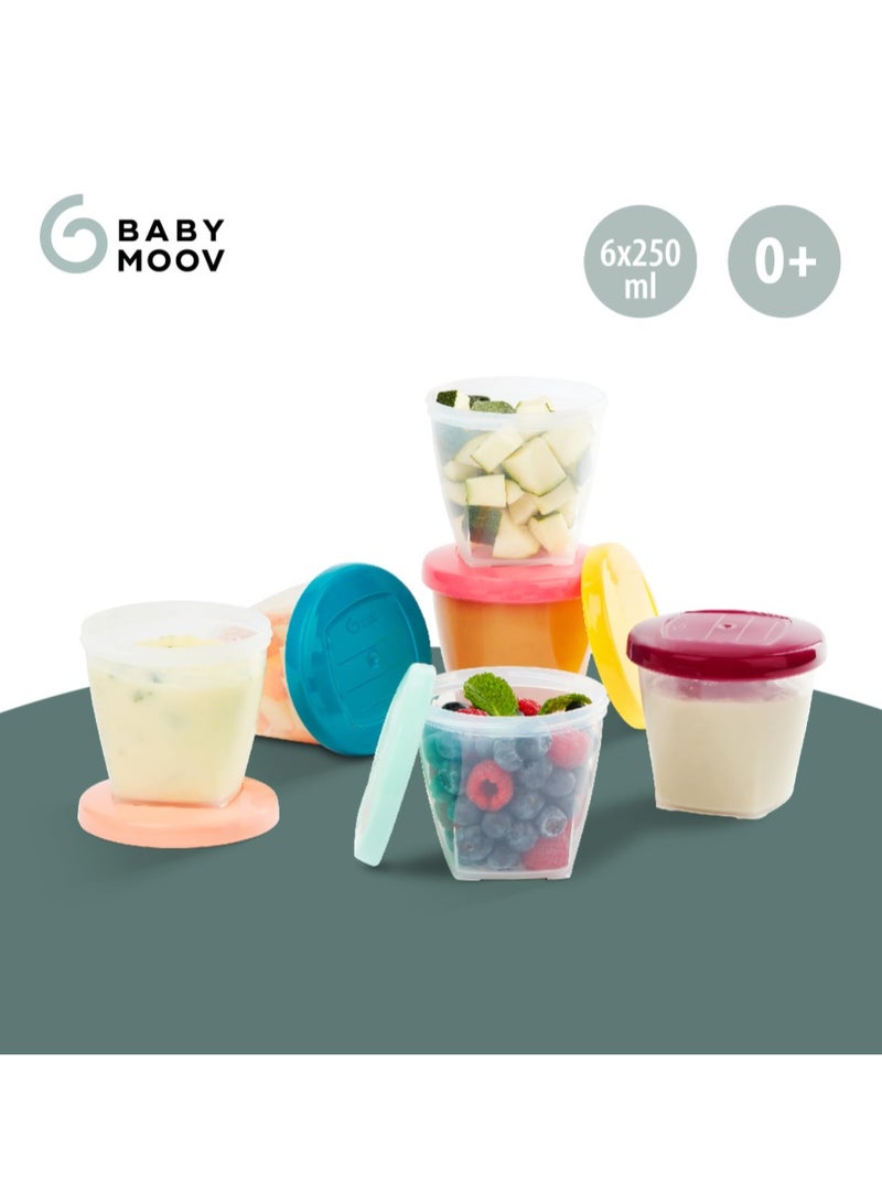 babymoov Leak Proof Storage Bowls Bpa Free Containers With Lids Ideal to Store Baby Food or Snacks for Toddlers Pick Your Set Size - Image 3