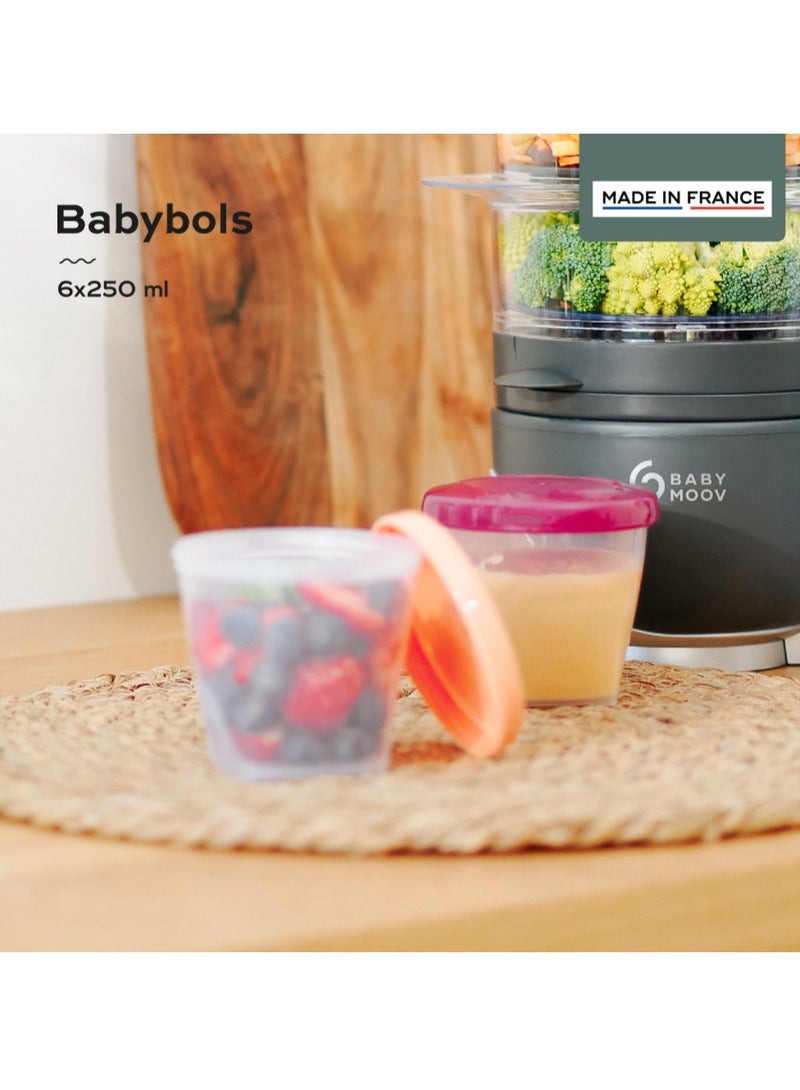 babymoov Leak Proof Storage Bowls Bpa Free Containers With Lids Ideal to Store Baby Food or Snacks for Toddlers Pick Your Set Size - Image 2
