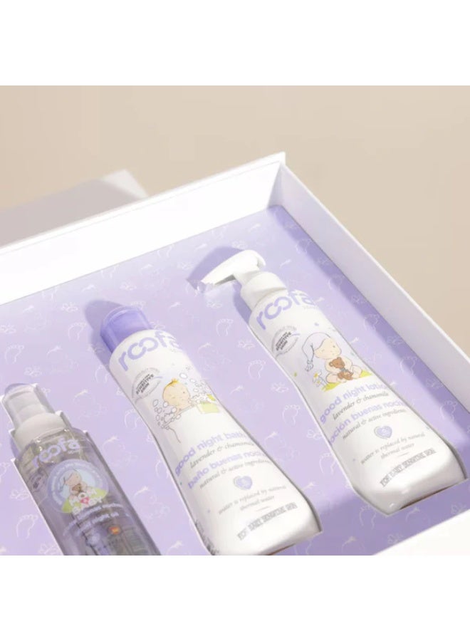 Roofa Spain Lavender Baby Care Gift Set | Perfect for Birthdays & Baby Showers - Image 1