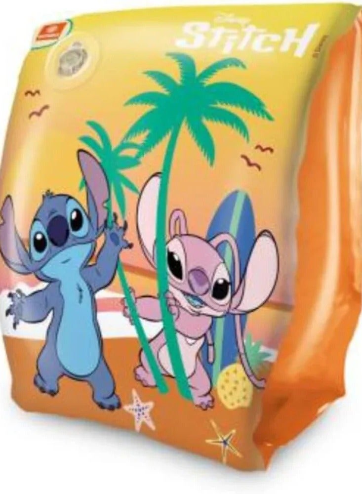 Mondo Disney Stitch Inflatable Swim Armbands for Kids (1-6 Years, 11-30 KG, 15x23 cm) - Image 2