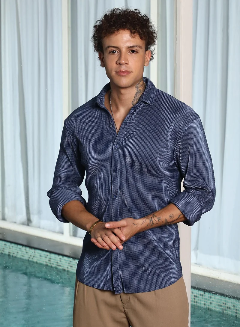 كامبوس سوترا قميص بكسرات منقوشة