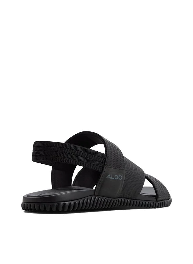 الدو Audrick Men Black Flat Sandals