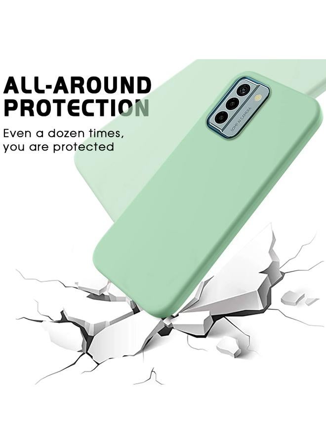 اس-توب جراب لهاتف Nokia G22، جراب هاتف مقاوم للصدمات من السيليكون السائل بلون نقي - Image 4